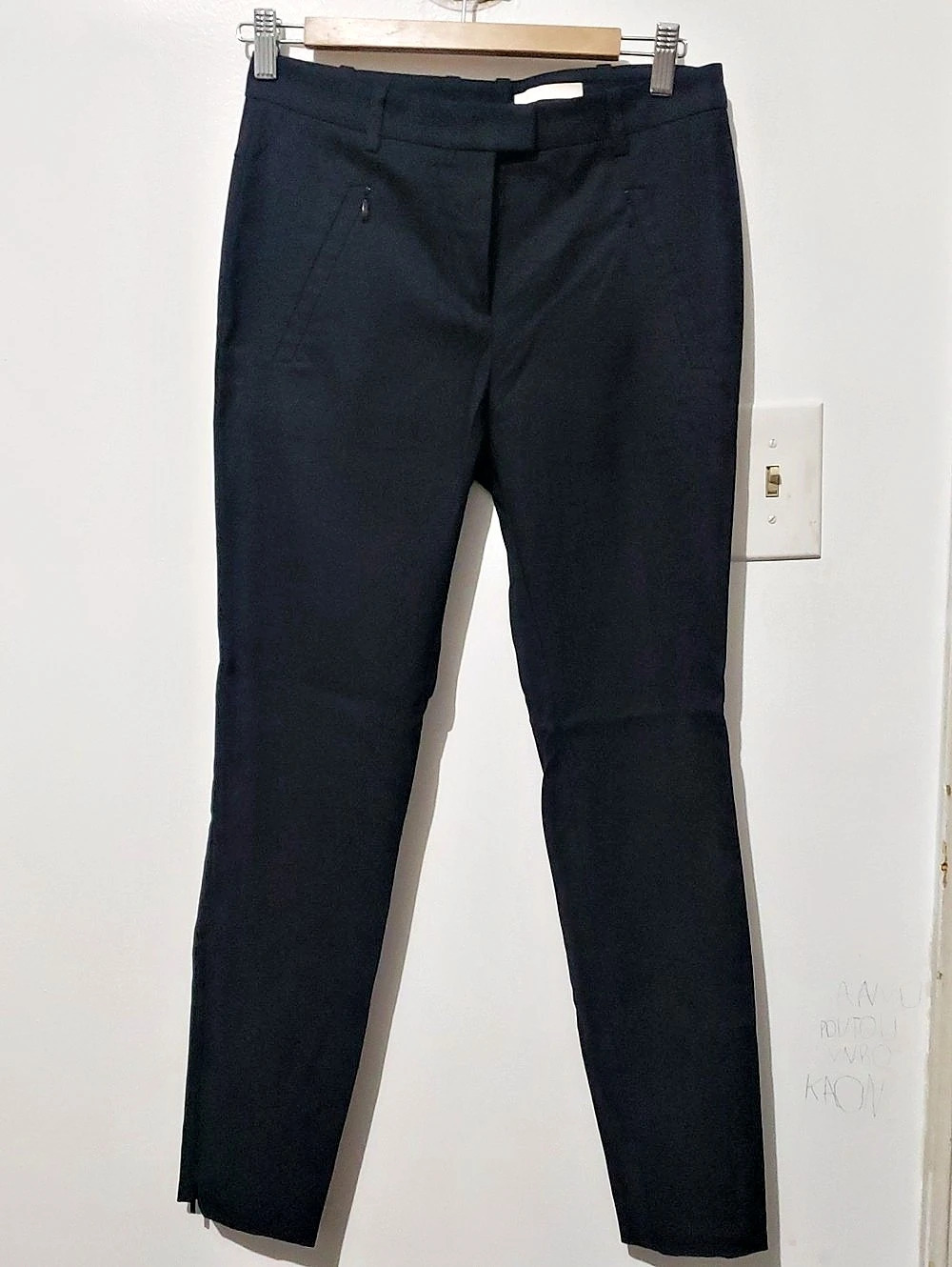 BOSS Black Skinny Pants US 2